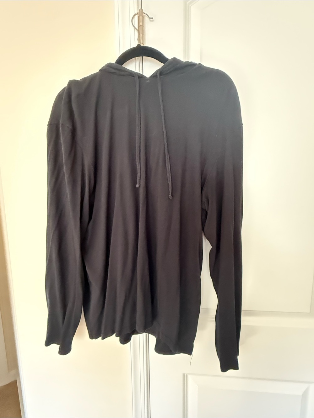 Polo by Ralph Lauren Black Hooded Long-Sleeve Shirt